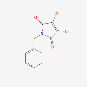 B1335922 N-Benzyl-2,3-dibromomaleimide CAS No. 91026-00-5
