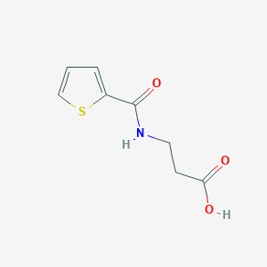 molecular formula C8H9NO3S B1335933 3-[(Thien-2-ylcarbonyl)amino]propanoic acid CAS No. 36855-32-0