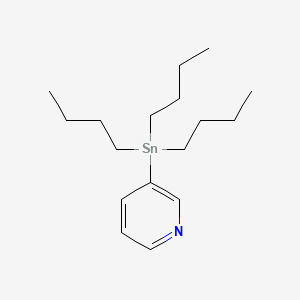 molecular formula C17H31NSn B1335939 3-(Tributylstannyl)pyridine CAS No. 59020-10-9