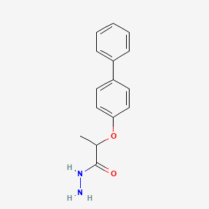 2-(1,1'-Biphenyl-4-yloxy)propanohydrazide