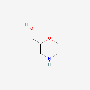 molecular formula C5H11NO2 B1335951 Morpholin-2-ylmethanol CAS No. 103003-01-6