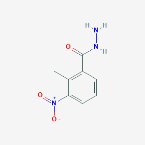 molecular formula C8H9N3O3 B1335955 2-甲基-3-硝基苯甲酰肼 CAS No. 869942-83-6