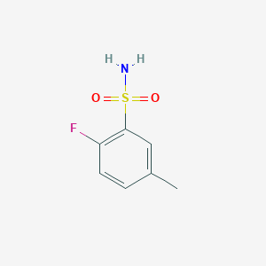 molecular formula C7H8FNO2S B1335979 2-Fluoro-5-methylbenzenesulfonamide CAS No. 438539-71-0