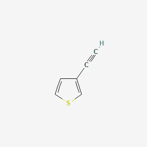 molecular formula C6H4S B1335982 3-Ethynylthiophene CAS No. 67237-53-0