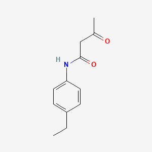 molecular formula C12H15NO2 B1335989 N-(4-ethylphenyl)-3-oxobutanamide CAS No. 32357-75-8
