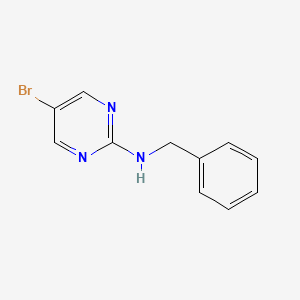 2-Benzylamino-5-bromopyrimidine
