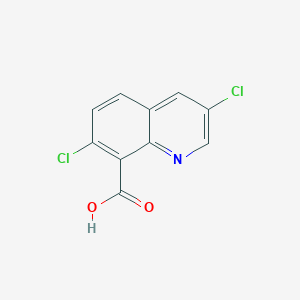 molecular formula C10H5Cl2NO2 B133601 Quinchlorac CAS No. 84087-01-4