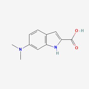 6-Dimethylamino-1H-indole-2-carboxylic acid