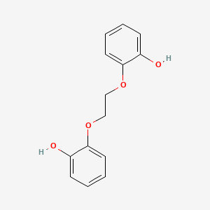 molecular formula C14H14O4 B1336020 2,2'-Ethylenedioxydiphenol CAS No. 20115-81-5