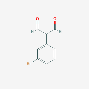 molecular formula C9H7BrO2 B1336028 2-(3-溴苯基)丙二醛 CAS No. 791809-62-6