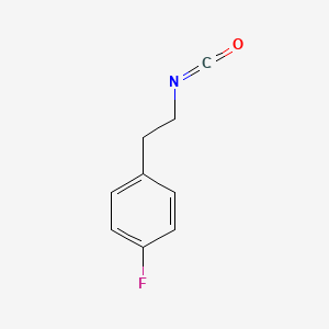 molecular formula C9H8FNO B1336053 4-Fluorophenethyl isocyanate CAS No. 65535-53-7