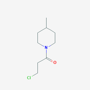 3-Chloro-1-(4-methylpiperidin-1-yl)propan-1-one