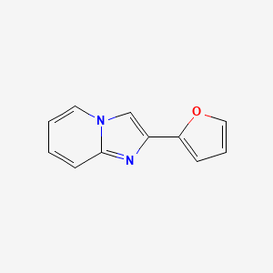 molecular formula C11H8N2O B1336074 2-(Furan-2-yl)imidazo[1,2-a]pyridine CAS No. 28795-36-0