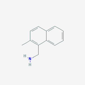 B133608 1-(Aminomethyl)-2-methylnaphthalene CAS No. 158616-85-4