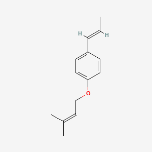 molecular formula C14H18O B1336113 Foeniculin, (E)- CAS No. 78259-41-3