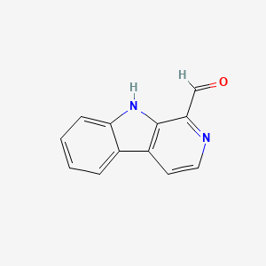 molecular formula C12H8N2O B1336114 1-Formyl-beta-carboline CAS No. 20127-63-3