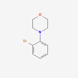 molecular formula C10H12BrNO B1336127 4-(2-溴苯基)吗啉 CAS No. 87698-82-6