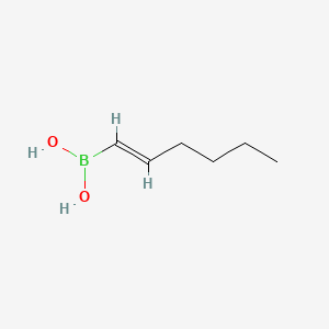 molecular formula C6H13BO2 B1336129 E-Hexen-1-ylboronic acid CAS No. 42599-18-8