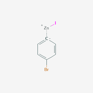 molecular formula C6H4BrIZn B133614 4-Bromophenylzinc iodide CAS No. 148651-39-2