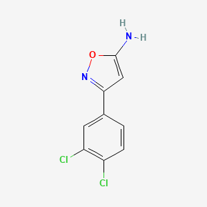 5-Amino-3-(3,4-dichlorophenyl)isoxazole