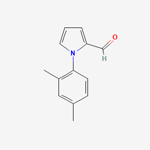 molecular formula C13H13NO B1336163 1-(2,4-dimethylphenyl)-1H-pyrrole-2-carbaldehyde CAS No. 37560-47-7