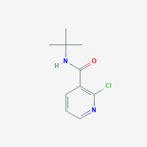 molecular formula C10H13ClN2O B1336171 N-tert-butyl-2-chloropyridine-3-carboxamide CAS No. 144084-34-4