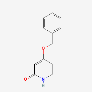 molecular formula C12H11NO2 B1336177 4-Benzyloxy-2-(1H)-pyridone CAS No. 53937-02-3