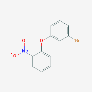 molecular formula C12H8BrNO3 B1336209 1-(3-Bromophenoxy)-2-nitrobenzene CAS No. 883106-34-1