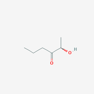 molecular formula C6H12O2 B133621 2S-Hydroxyhexan-3-one CAS No. 152519-33-0