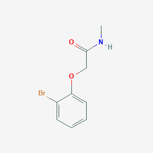 molecular formula C9H10BrNO2 B1336217 2-(2-bromophenoxy)-N-methylacetamide CAS No. 863411-69-2