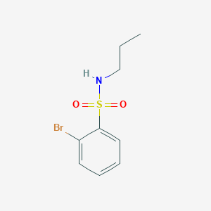 molecular formula C9H12BrNO2S B1336247 2-bromo-N-propylbenzenesulfonamide CAS No. 951883-92-4