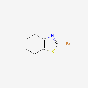 molecular formula C7H8BrNS B1336267 2-Bromo-4,5,6,7-tetrahydrobenzo[d]thiazole CAS No. 438568-89-9