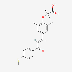 molecular formula C22H24O4S B1336273 Elafibranor CAS No. 824932-88-9