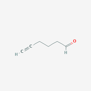 molecular formula C6H8O B1336286 5-己炔醛 CAS No. 29329-03-1