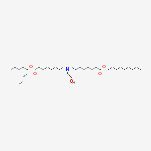 molecular formula C36H71NO5 B13362988 Nonan-5-yl 8-((2-hydroxyethyl)(8-(nonyloxy)-8-oxooctyl)amino)octanoate 