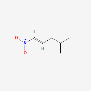molecular formula C6H11NO2 B1336299 trans-4-Methyl-1-nitro-1-pentene CAS No. 34209-90-0
