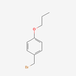 molecular formula C10H13BrO B1336300 1-(bromomethyl)-4-propoxybenzene CAS No. 2606-58-8