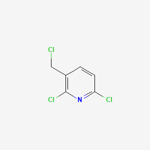 molecular formula C6H4Cl3N B1336301 2,6-Dichloro-3-(chloromethyl)pyridine CAS No. 41789-37-1