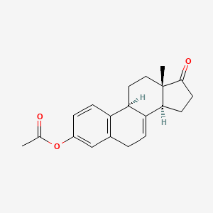 molecular formula C20H22O3 B1336302 3-Hydroxyestra-1,3,5(10),7-tetraen-17-one 3-acetate CAS No. 43085-97-8