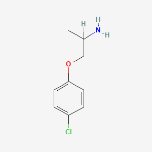 B1336336 2-(4-Chloro-phenoxy)-1-methyl-ethylamine CAS No. 23471-45-6