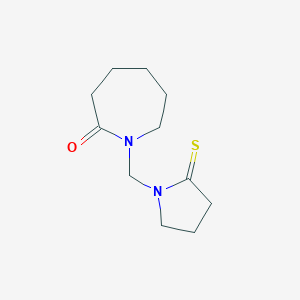 1-((2-Thioxopyrrolidin-1-yl)methyl)azepan-2-one