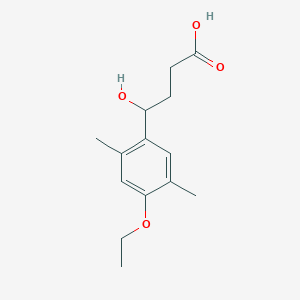 molecular formula C14H20O4 B1336353 4-(4-乙氧基-2,5-二甲苯基)-4-羟基丁酸 CAS No. 879053-42-6