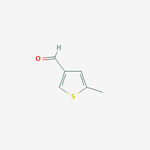 molecular formula C6H6OS B1336383 5-Methylthiophene-3-carbaldehyde CAS No. 29421-72-5