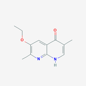 6-Ethoxy-3,7-dimethyl-1,8-naphthyridin-4-ol