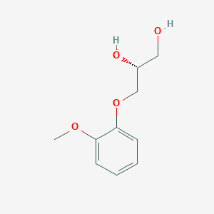 molecular formula C10H14O4 B1336395 (R)-3-(2-methoxyphenoxy)propane-1,2-diol CAS No. 61248-75-7