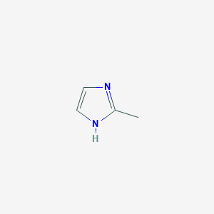 molecular formula C4H6N2 B133640 2-Methylimidazole CAS No. 693-98-1