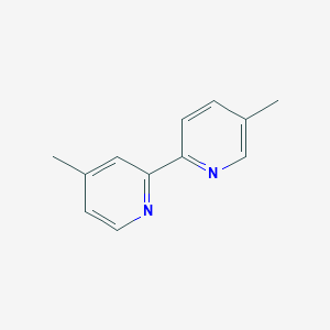 molecular formula C12H12N2 B1336406 4,5'-Dimethyl-[2,2']bipyridinyl CAS No. 282541-27-9