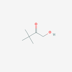 molecular formula C6H12O2 B1336409 1-Hydroxy-3,3-dimethylbutan-2-one CAS No. 38895-88-4