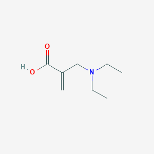 molecular formula C8H15NO2 B1336428 2-Diethylaminomethyl-acrylic acid CAS No. 27315-98-6