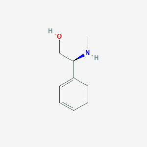 molecular formula C9H13NO B1336444 (S)-2-(Methylamino)-2-phenylethanol CAS No. 143394-39-2